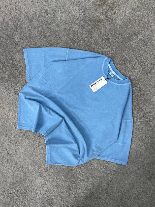 تیشرت پگادور سنگشور بیسیک آبی با ظاهر شیک و فیت راحت