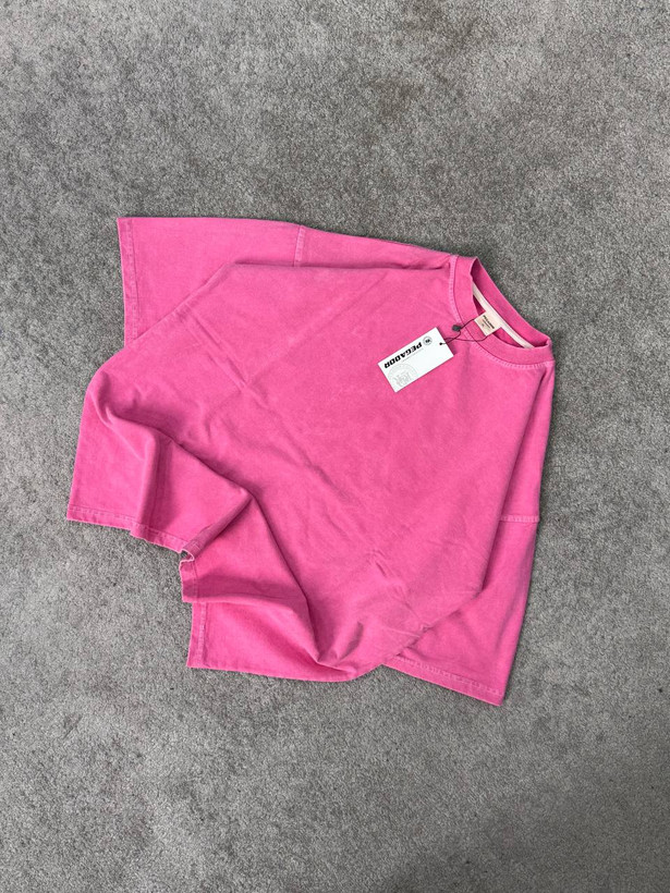 تیشرت پگادور سنگشور بیسیک صورتی با ظاهر خاص و پارچه باکیفیت